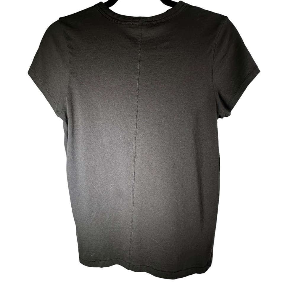 RAG & BONE Have A Nice Day T-Shirt Medium Black - Picture 6 of 9